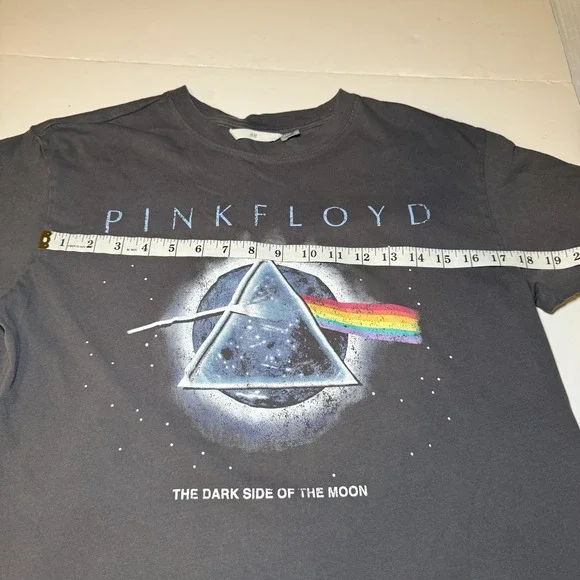 Pink Floyd 1973 Tour H&M Retro Band Tee Women's Size Medium Rock Music VG - Picture 8 of 15